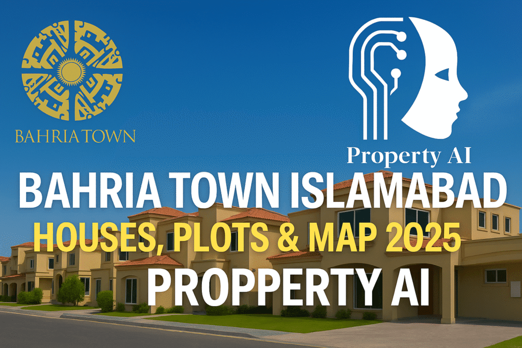 Bahria Town Islamabad Houses, Plots & Map 2025 | Property AI
