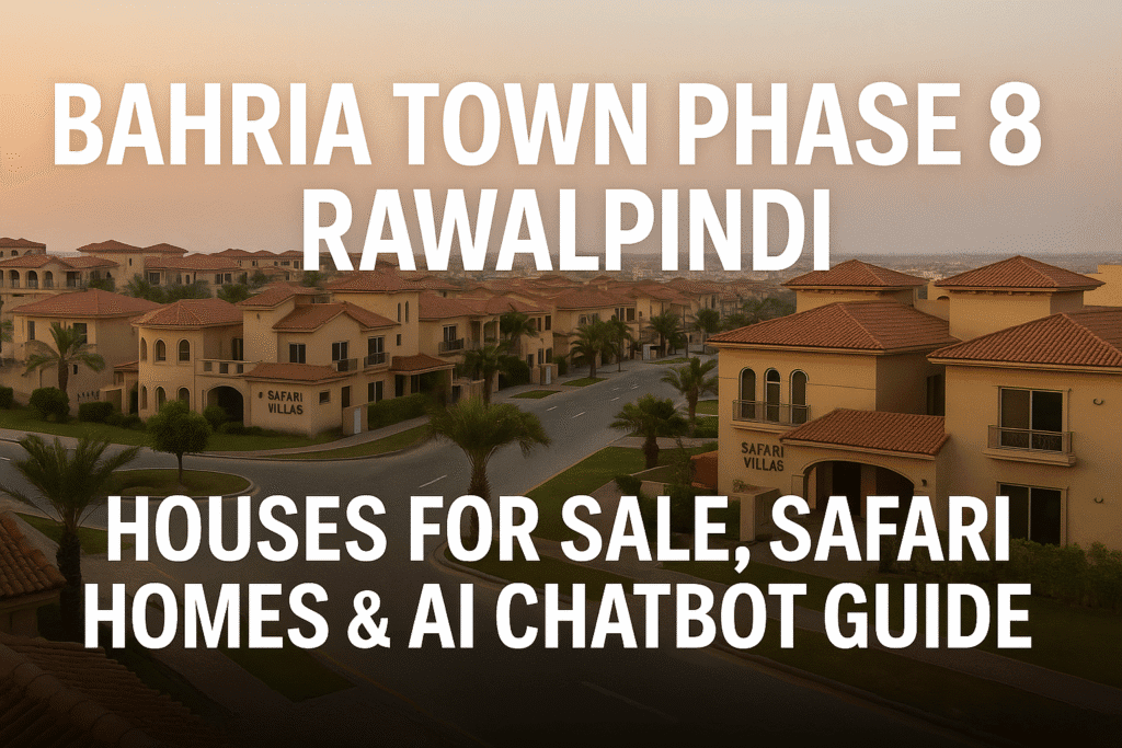 Bahria Town Phase 8 Rawalpindi – Complete House Buying Guide (2025)