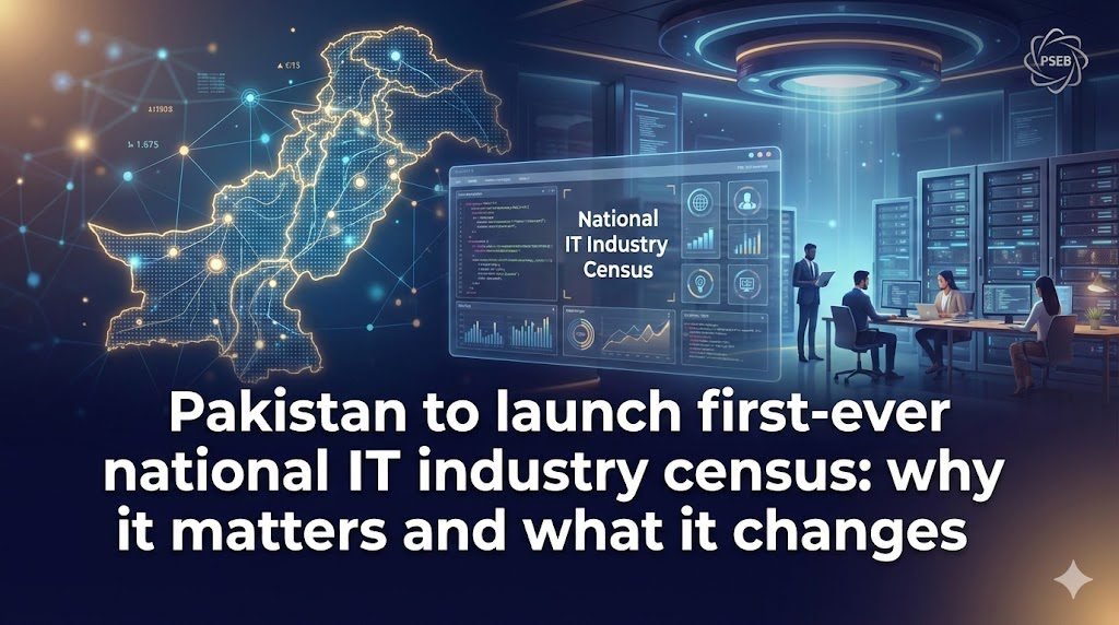 Pakistan to launch first-ever national IT industry census: why it matters and what it changes