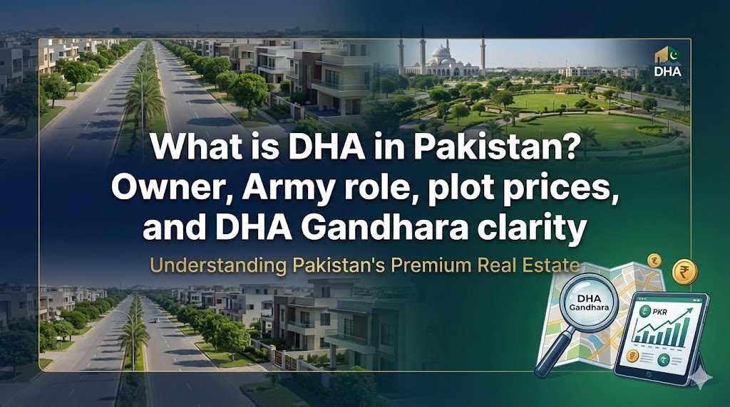 What is DHA in Pakistan? Owner, Army role, plot prices, and DHA Gandhara clarity