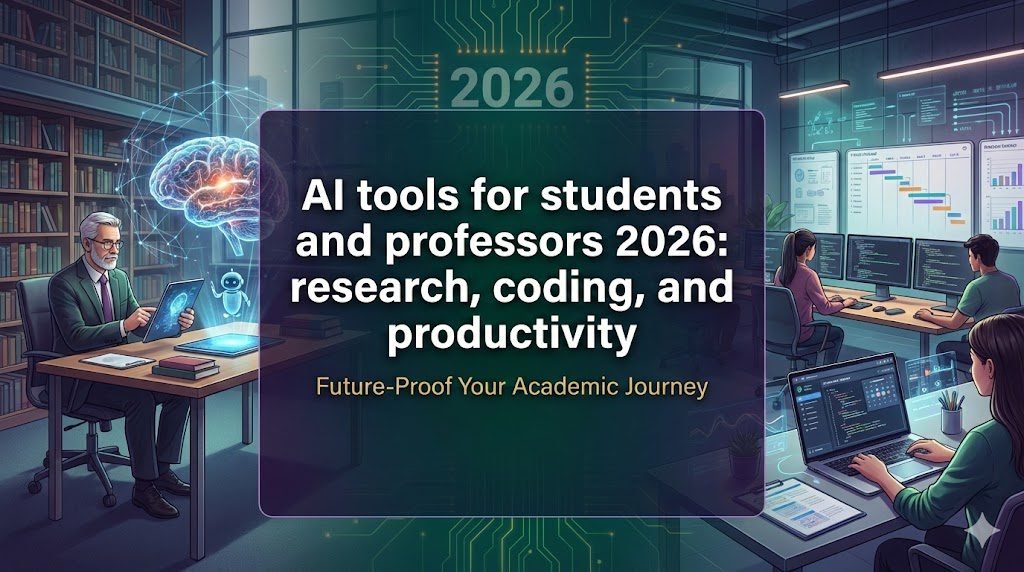 AI tools for students and professors 2026: research, coding, and productivity