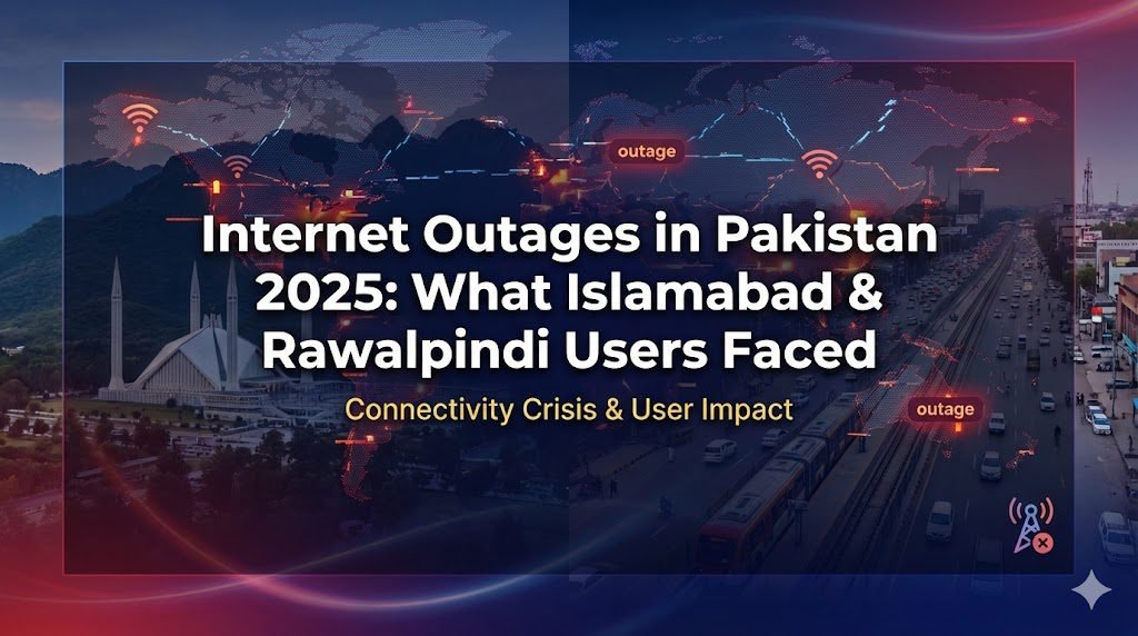 Internet Outages in Pakistan 2025: What Islamabad & Rawalpindi Users Faced