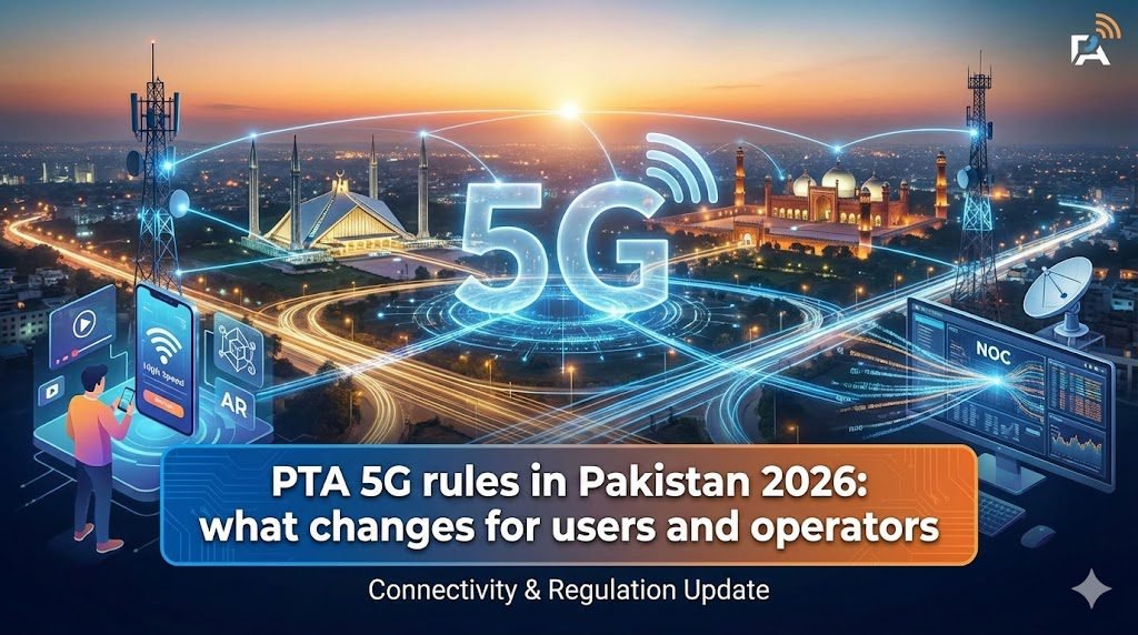 PTA 5G rules in Pakistan 2026: what changes for users and operators
