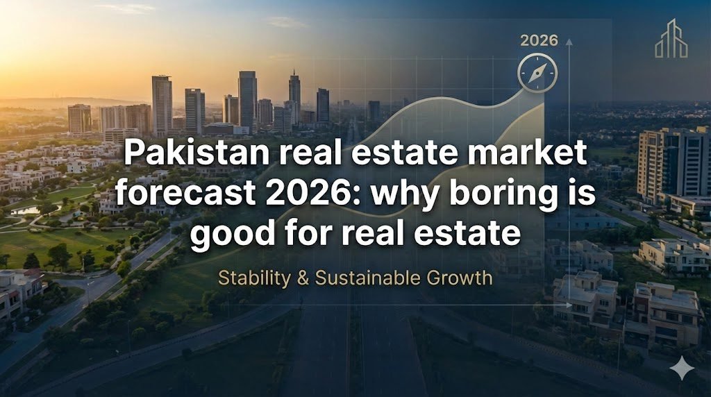 Pakistan real estate forecast 2026: Why “boring” is good for property buyers