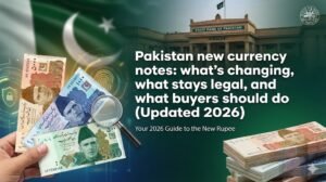 Pakistan new currency notes: what’s changing, what stays legal, and what buyers should do (Updated 2026)