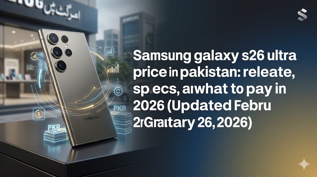 Samsung galaxy s26 ultra price in pakistan: release date, specs, and what to pay in 2026 (Updated February 26, 2026)