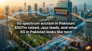 5G spectrum auction in Pakistan: $507m raised, Jazz leads, and what 5G in Pakistan looks like next