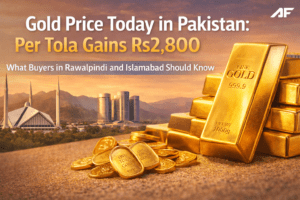 Gold price today in Pakistan: per tola gains Rs2,800, what buyers in Rawalpindi and Islamabad should know