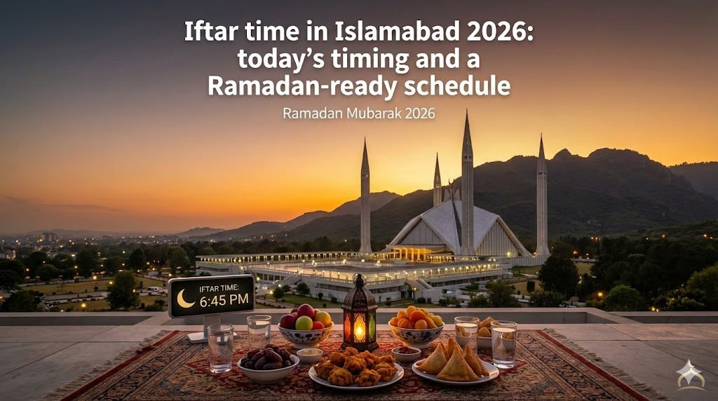 Iftar time in Islamabad 2026: today’s timing and a practical schedule