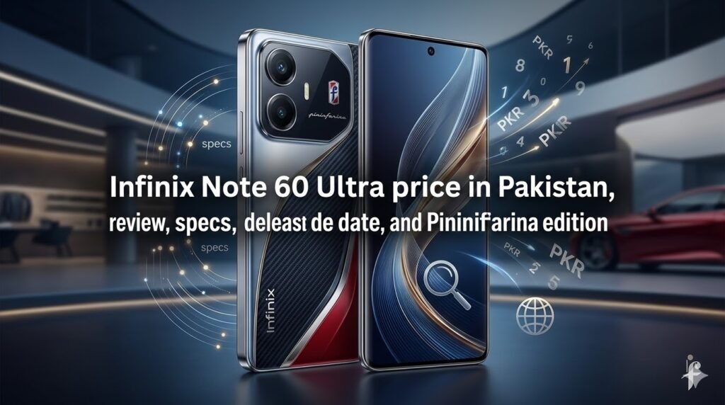 Infinix Note 60 Ultra price in Pakistan, review, specs, design, release date, and Pininfarina edition