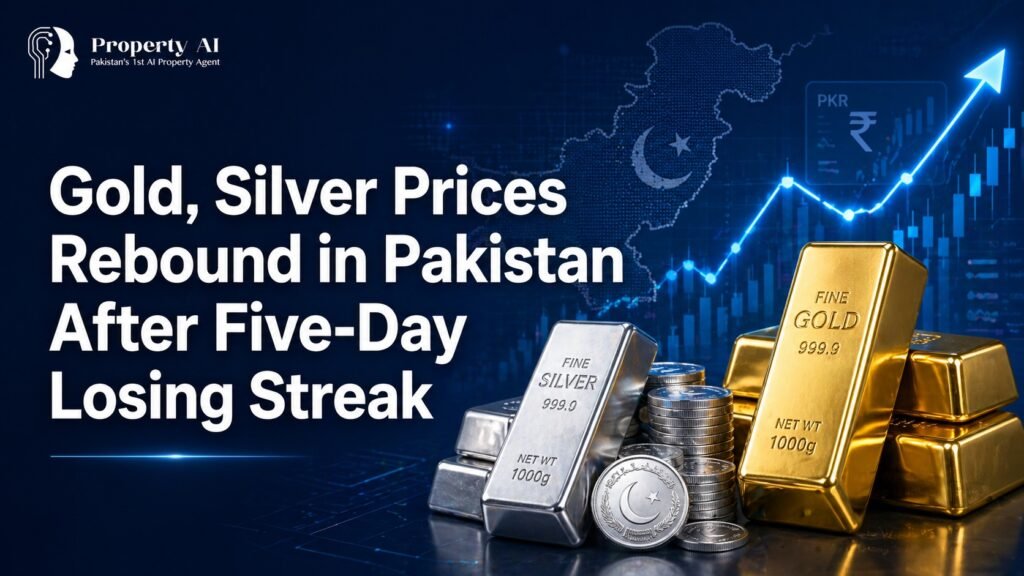 Gold, Silver Prices Rebound in Pakistan After Five-Day Losing Streak