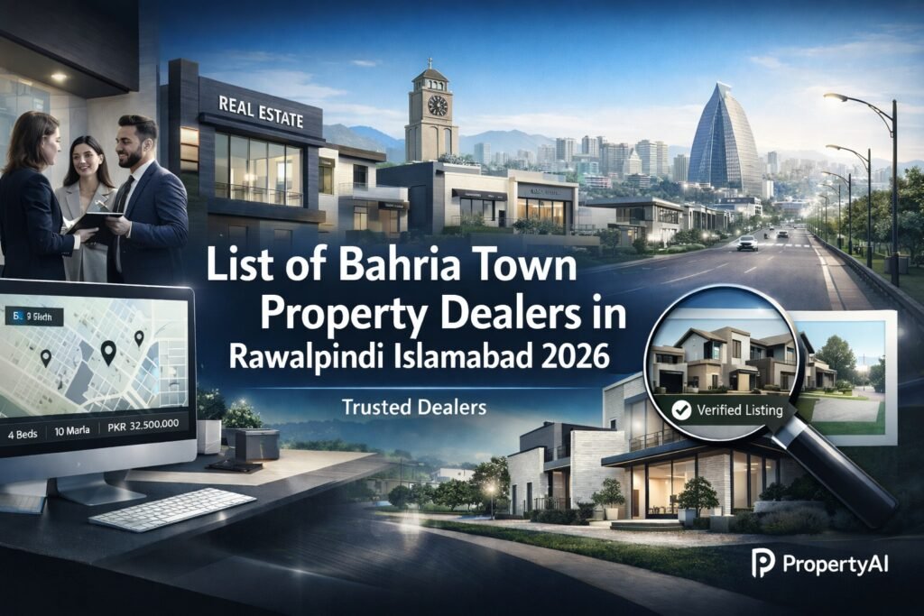 List of Bahria Town Property Dealers in Rawalpindi & Islamabad 2026