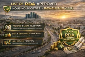 List of RDA-approved housing societies in Rawalpindi 2026