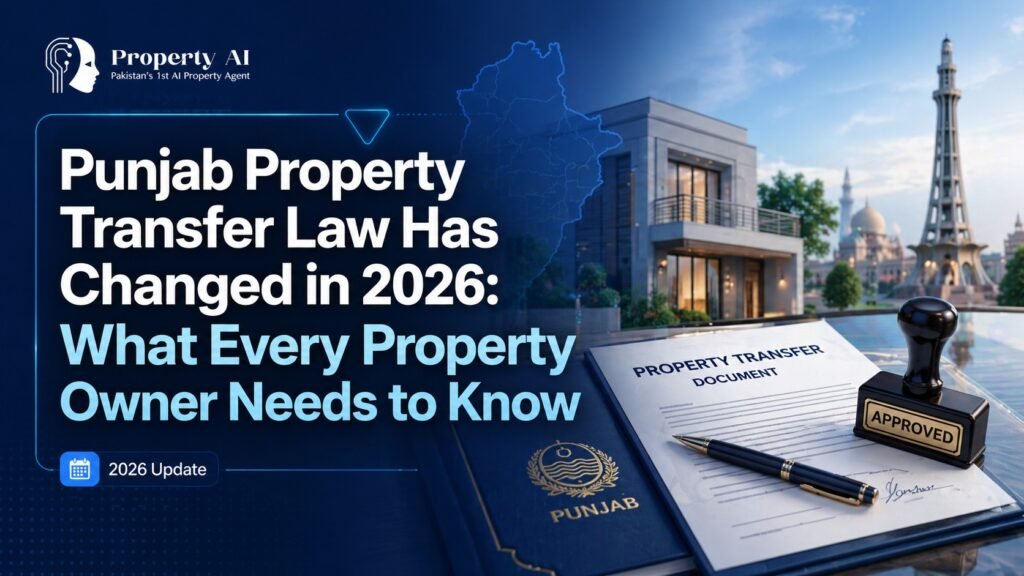 Punjab Property Transfer Law Has Changed in 2026: What Every Property Owner Needs to Know