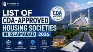 List of CDA-Approved Housing Societies in Islamabad 2026