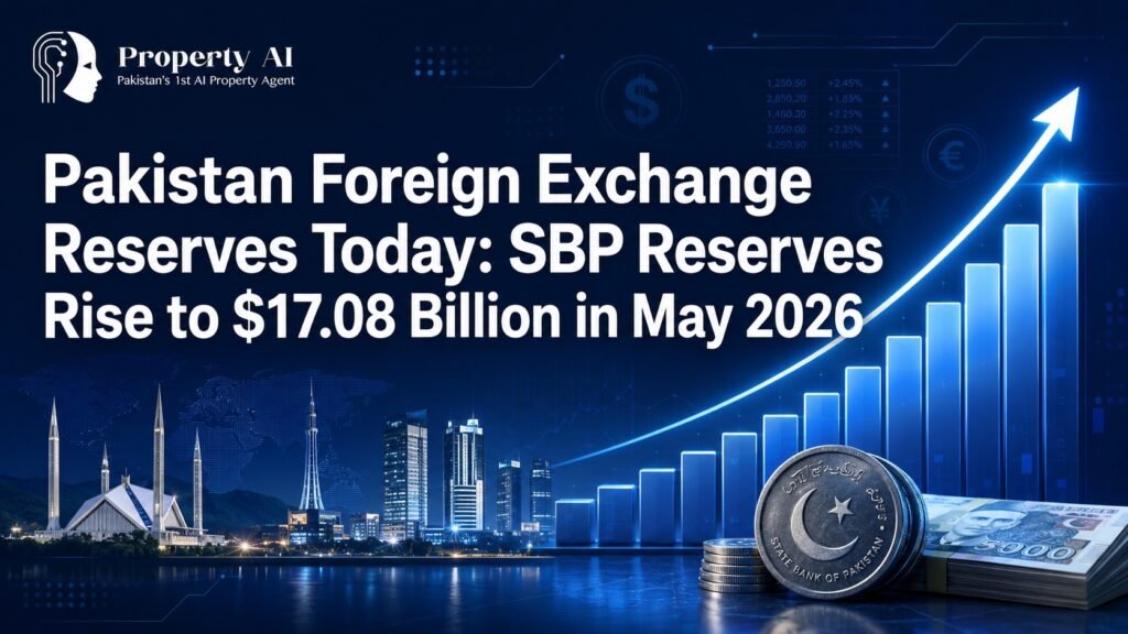 Pakistan Foreign Exchange Reserves Today: SBP Reserves Rise to $17.08 Billion in May 2026