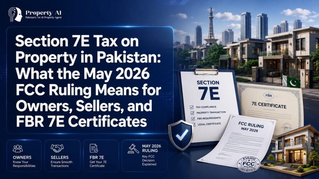 Section 7E Tax on Property in Pakistan: What the May 2026 FCC Ruling Means for Owners, Sellers, and FBR 7E Certificates