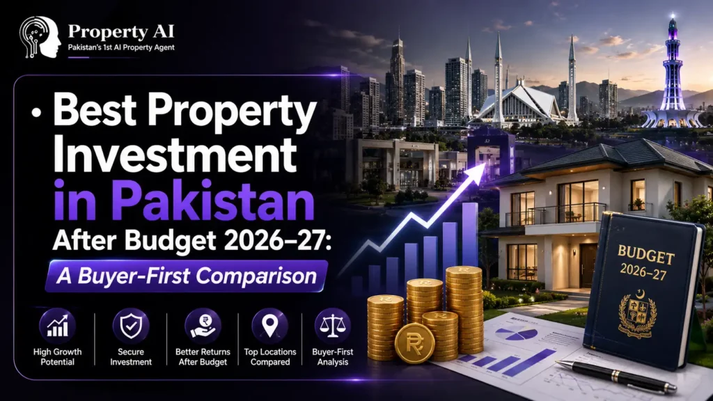 Best Property Investment in Pakistan After Budget 2026–27: A Buyer-First Comparison