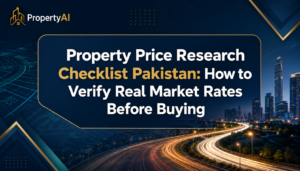 Property Price Research Checklist Pakistan: How to Verify Real Market Rates Before Buying