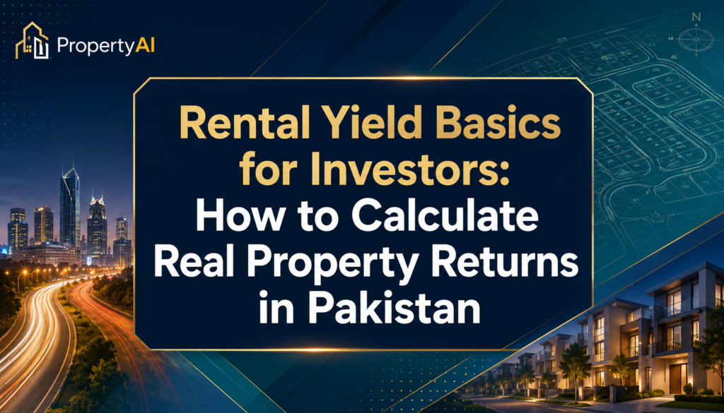 Rental Yield Basics for Investors: How to Calculate Real Property Returns in Pakistan